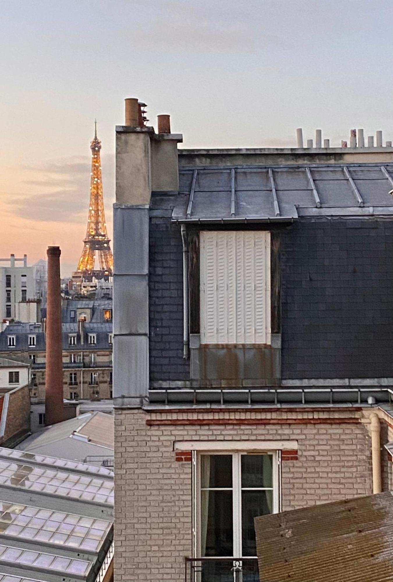 Studio Chic Paris Tour Eiffel Near Eiffel Tower 7Th Floor 外观 照片
