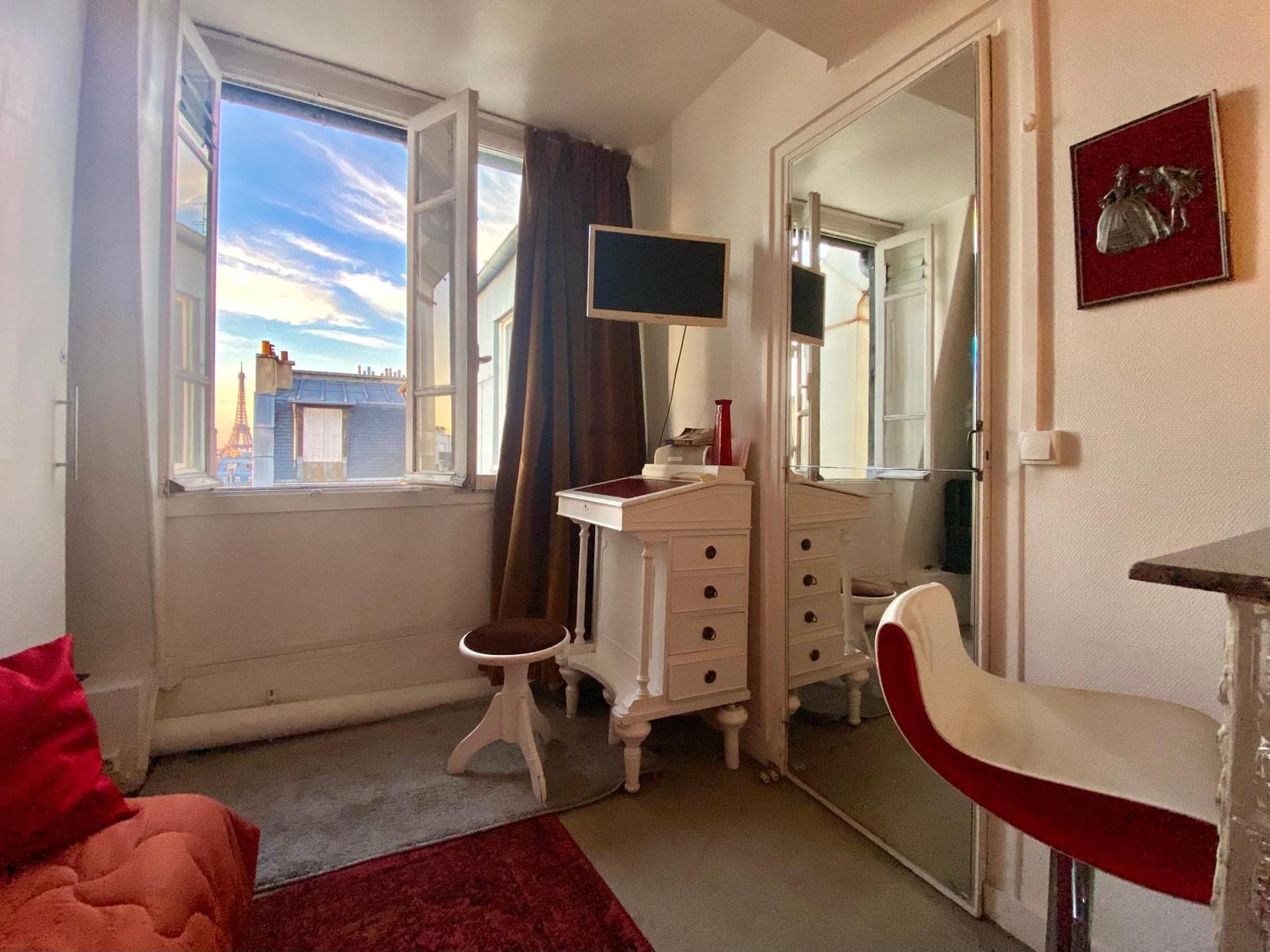 Studio Chic Paris Tour Eiffel Near Eiffel Tower 7Th Floor 外观 照片